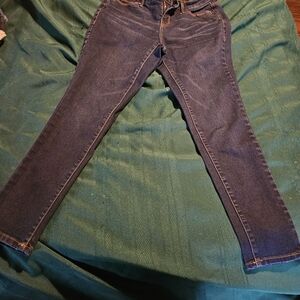 Faded Glory Women's Skinny Jeans - Deep Blue **5/30**